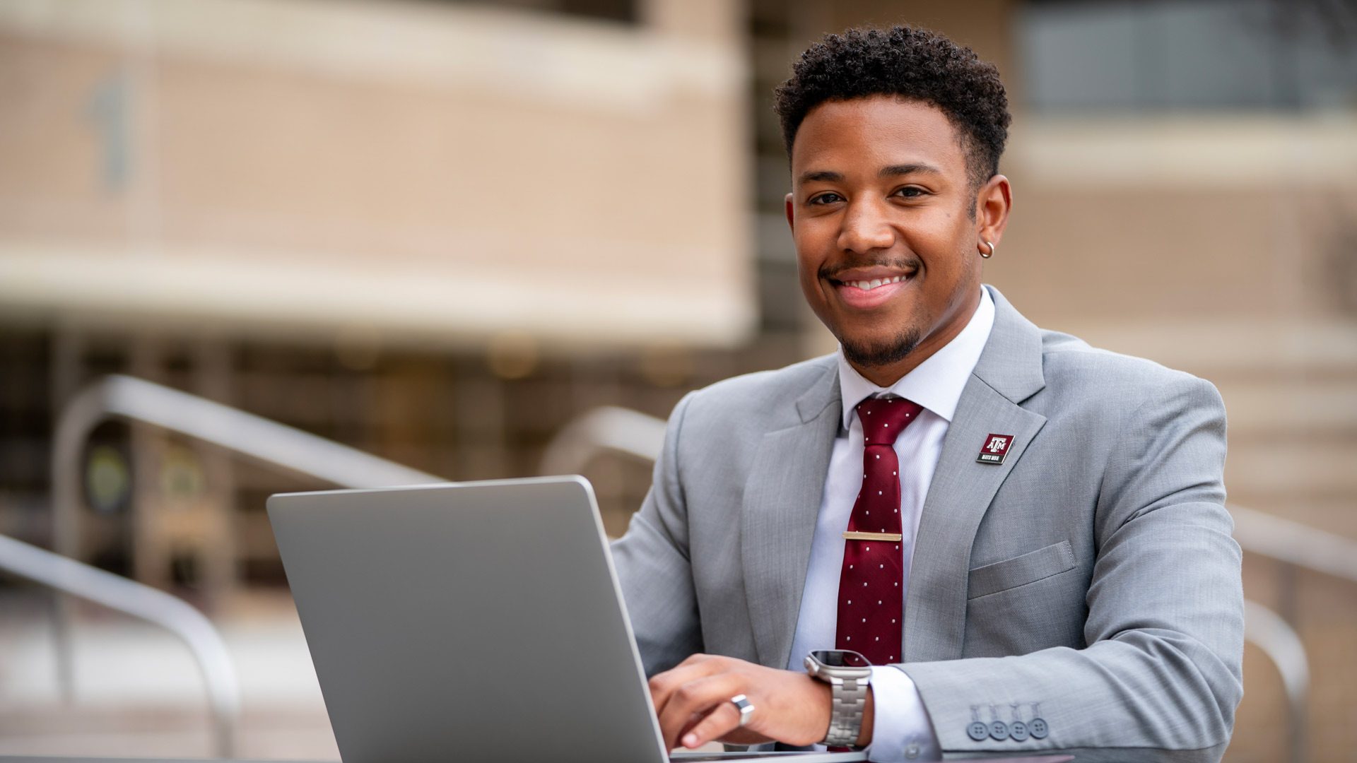 Flex online MBA student.