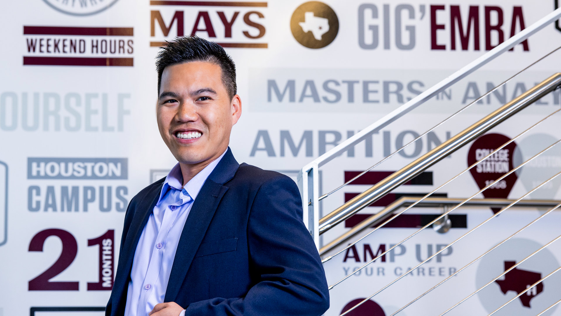 Flex online MBA student.
