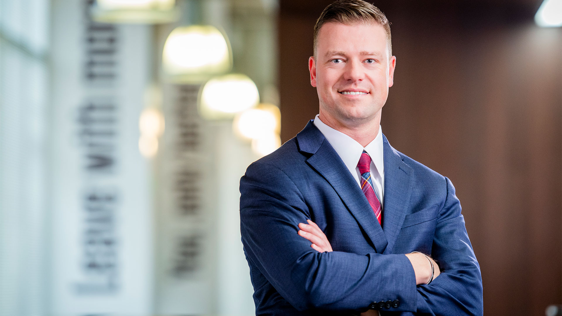 MBA student in a formal attire