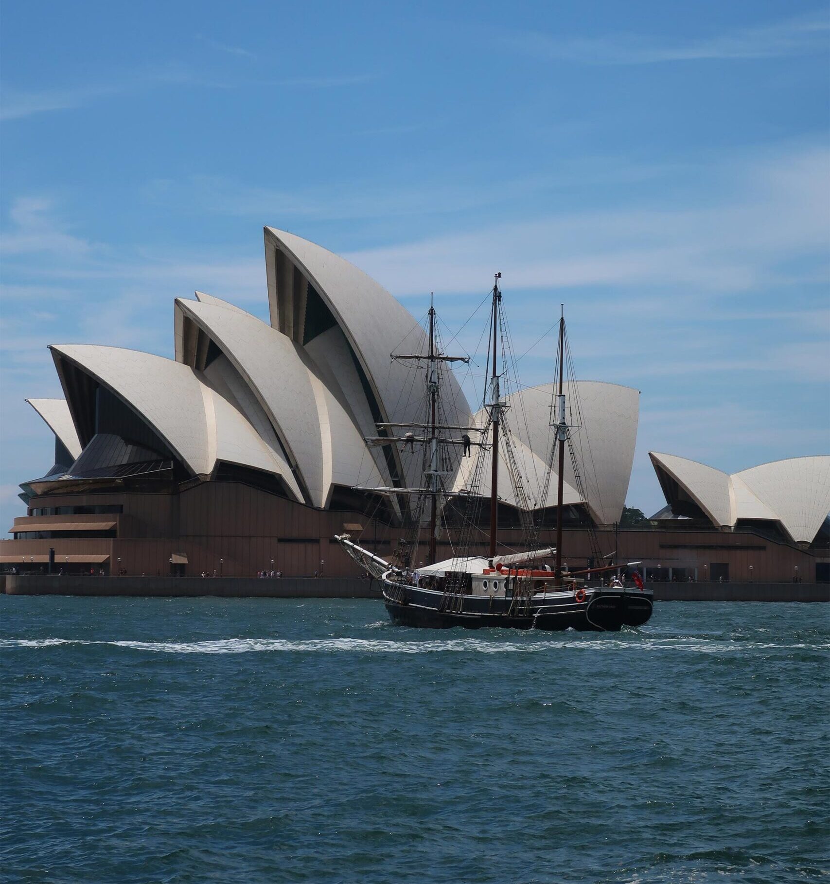 Picture of the opera house in Sydney